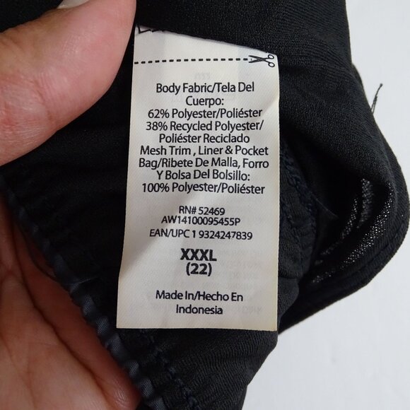 Athletic Works Camouflage Running Shorts Women Size 3XL 22 Gray with Liner - Picture 7 of 10